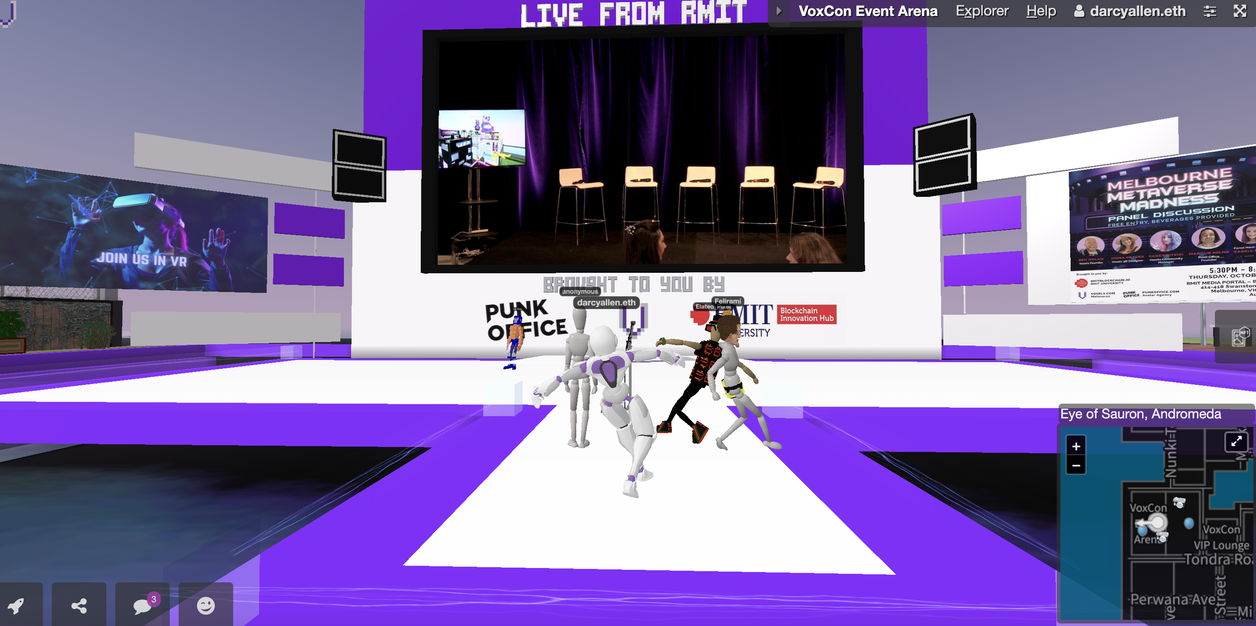BIH jump into the Metaverse at Web3 Meetup