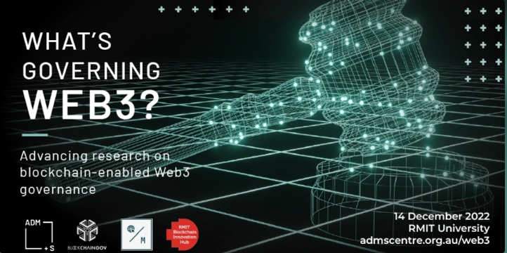 Public Conference:  What's Governing Web3? - REGISTRATIONS NOW OPEN