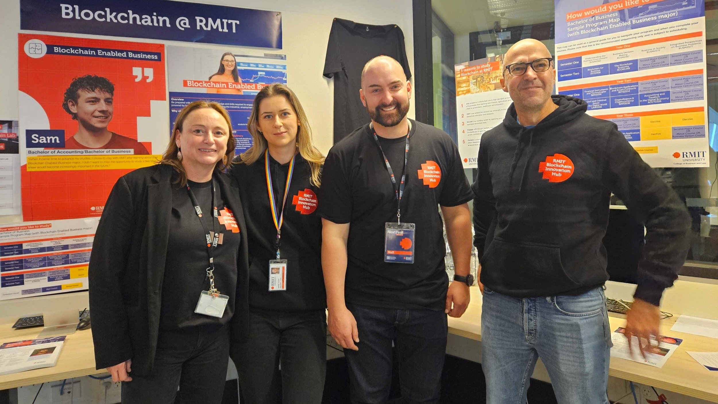 BIH merch up for RMIT Open Day